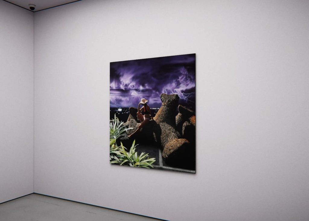 Unpredictable Horizon-3, Adrian Sutton Gallery, VSPACE, UK, 2023