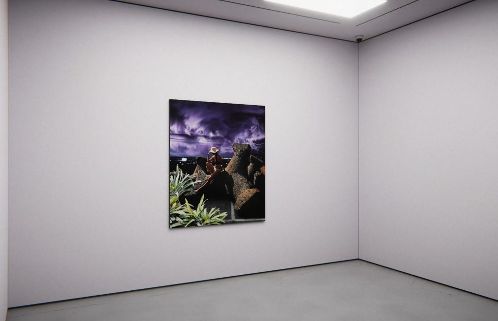 Unpredictable Horizon-4, Adrian Sutton Gallery, VSPACE, UK, 2023