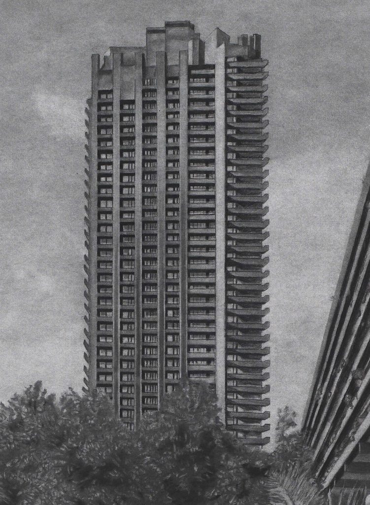 Untitled (Afternoon at Barbican) - detail 2